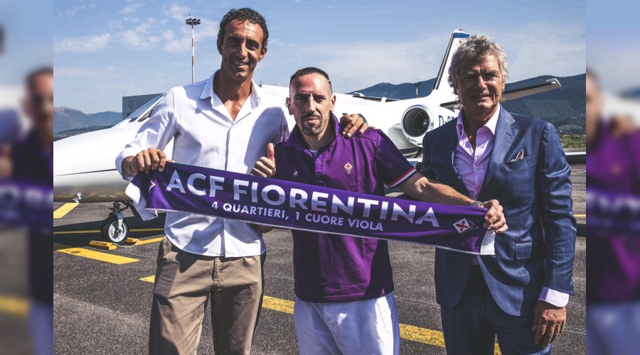 Ribery artık Fiorentina’da