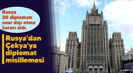 Rusya'dan Çekya'ya diplomat misillemesi