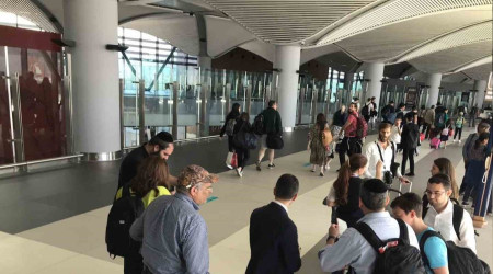 Savaştan kaçan İsrailliler, Türkiye'ye geldi