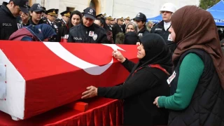 Şehit Polis Orhan Mutlu son yolculuğuna uğurlandı