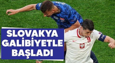 Slovakya galibiyetle başladı