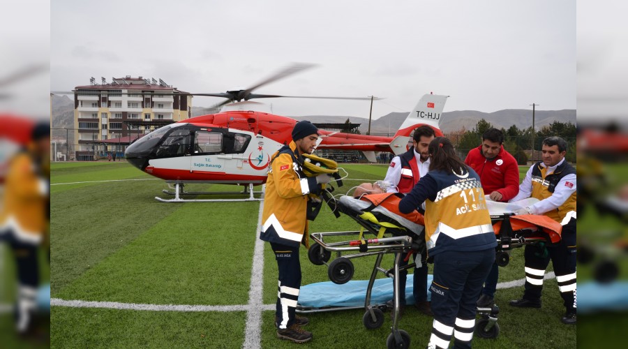 Sobadan zehirlenen çift hastaneye kaldırıldı