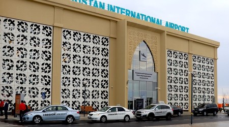 Türkistan Uluslararası Havalimanı hizmete açıldı