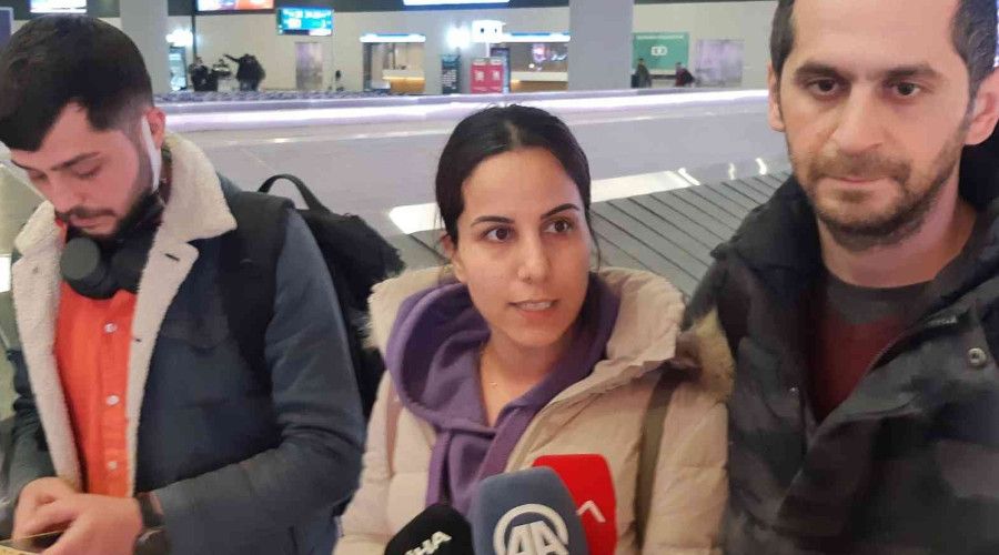 Ukrayna'da yaşanan savaştan kaçan Türk vatandaşları yurda dönmeye devam ediyor