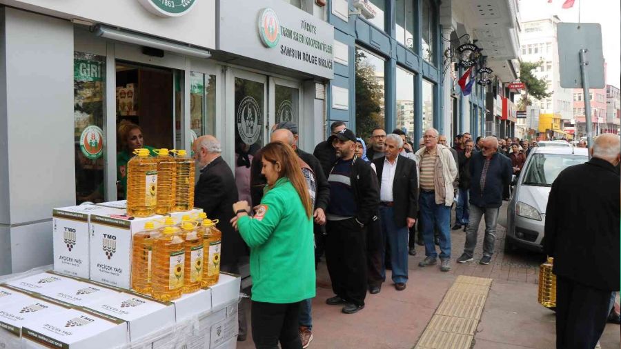 Vatandaşın tercihi TMO'nun sıvı yağı oldu