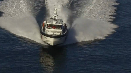 Yerli imkanlarla üretilen kontrol botu Yunanistan hududunda göreve başladı