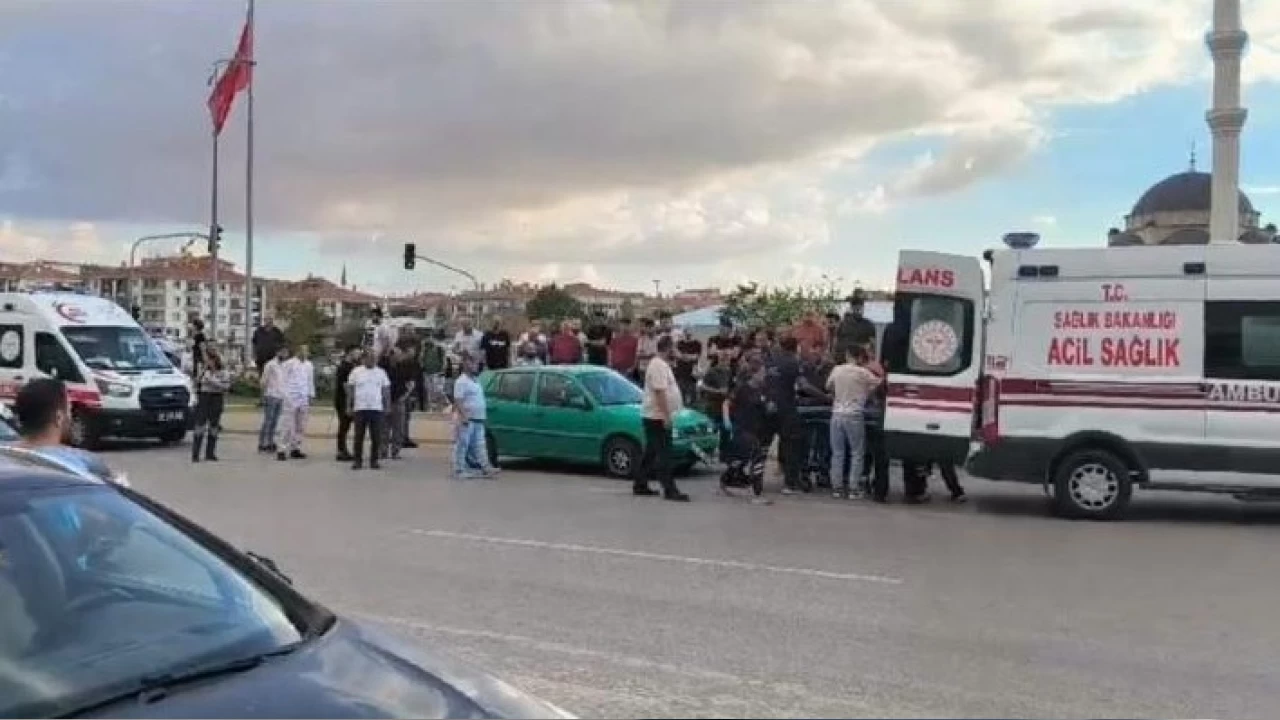 Anka Sincan'da trafik kazası: 2 yaralı