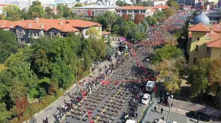 Ankara'da bin seymenle görkemli kutlama