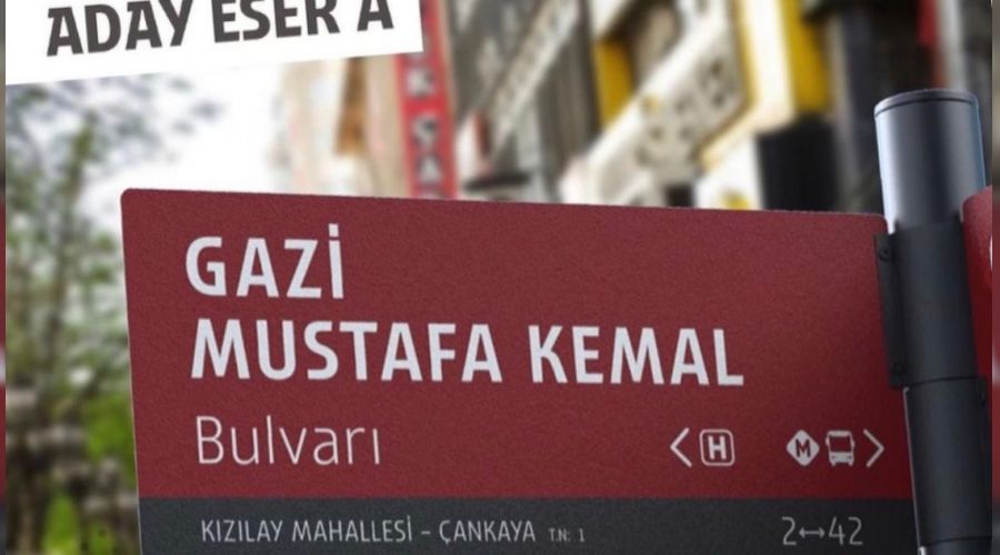 Ankara'nın yeni tabelalarını Başkentliler seçti