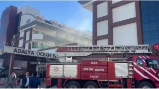 Antalya'da 5 yıldızlı otelde yangın