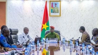 Burkina Faso Franszcay resmi dil statsnden kard