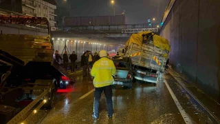 Bursa'da 1 kiinin lmyle sonulanan zincirleme kazada alkoll src tutukland