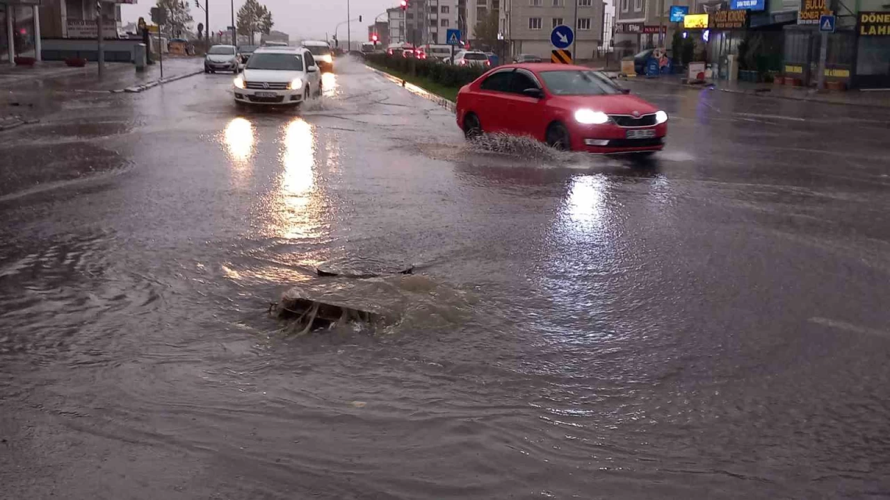 orlu'da iddetli saanak fel etti