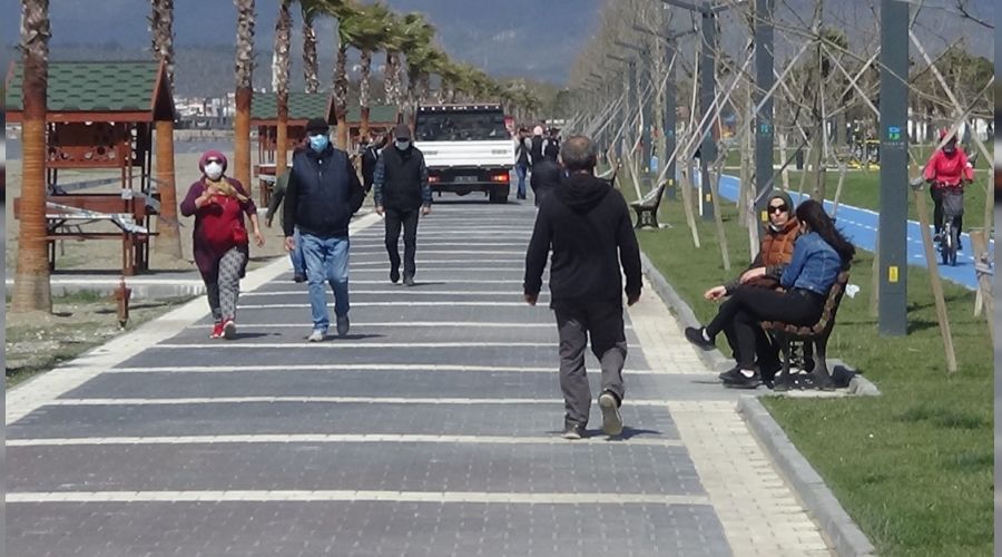 Edremit Körfezinde hava sıcaklığı 22 dereceye ulaştı