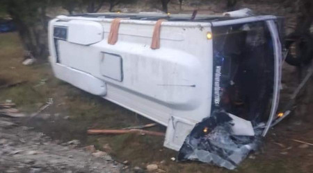 Eşinin yerine sefere gitti, kazada hayatını kaybetti