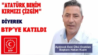Eski Ülkü Ocakları Başkanı BTP'ye katıldı