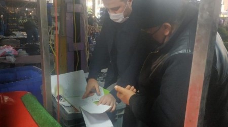 Eyüpsultan'da semt pazarlarında balık denetimi