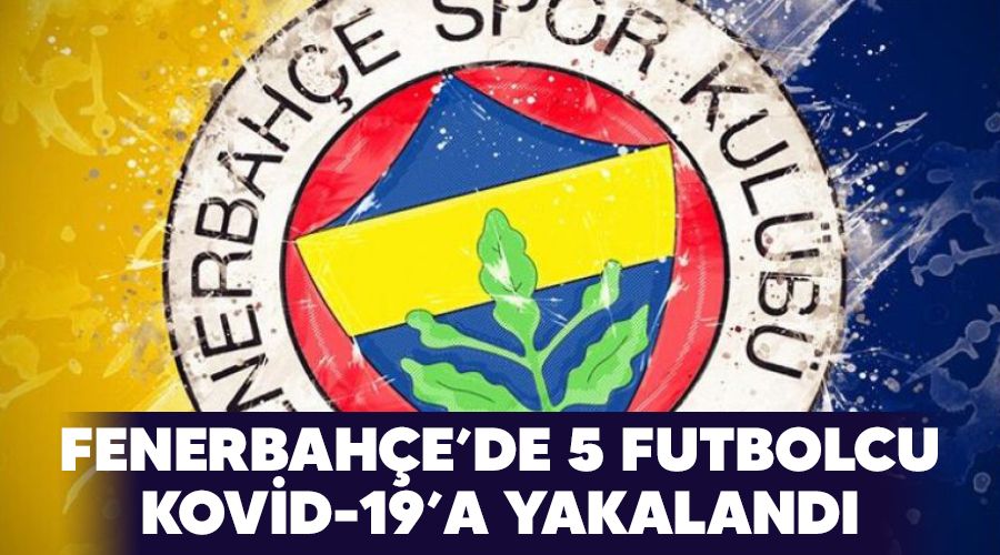 Fenerbahe'de 5 futbolcu Kovid-19'a yakaland