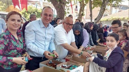 Geleneksel Çörek Derme etkinliğine yoğun ilgi yaşandı