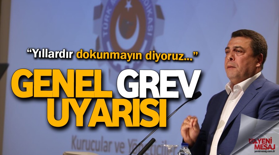 Genel grev uyars