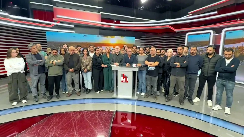 Halk TV çalışanlarından ortak bildiri