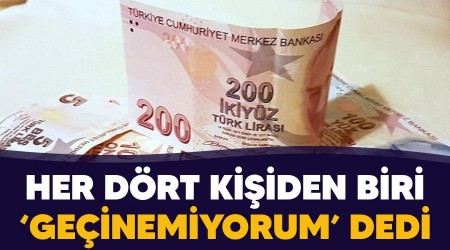 Her 4 kiiden 1'i 'geinemiyorum' dedi