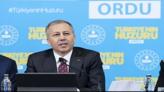 ileri Bakan Yerlikaya, Ordu'da gvenlik toplantsnda konutu: