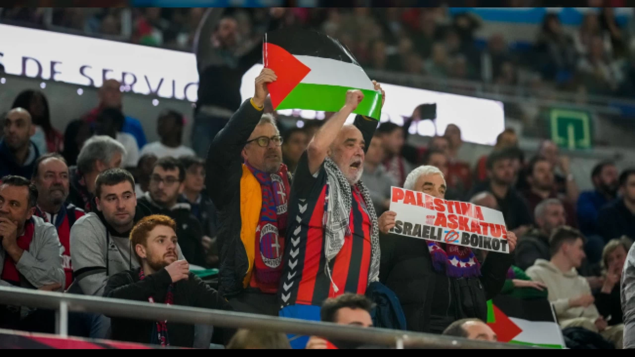 İspanyol taraftarlardan İsrail'e sert tepki