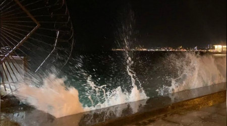 İstanbul'da lodos etkili oluyor