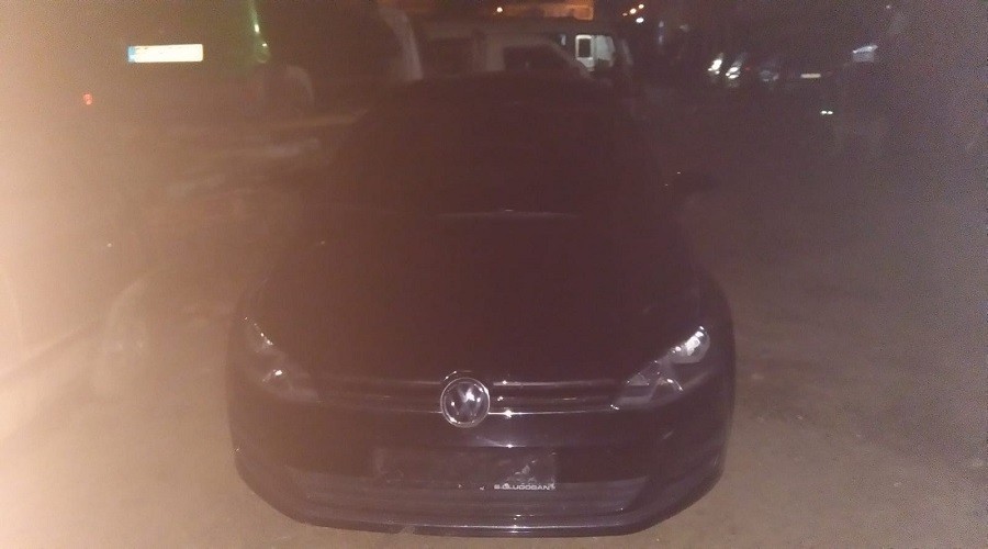 İstanbul'dan çalınan otomobil Bafra'da yakalandı