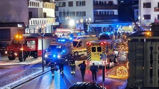 İsviçre'de kayak merkezinde patlama ::Çok sayıda ölü ve yaralı var