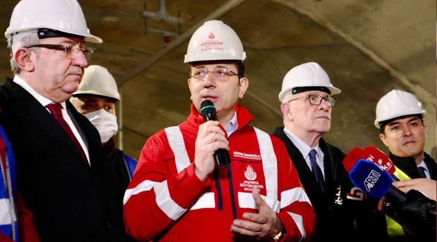 Kabataş-Mecidiyeköy arasındaki son ray kaynatıldı