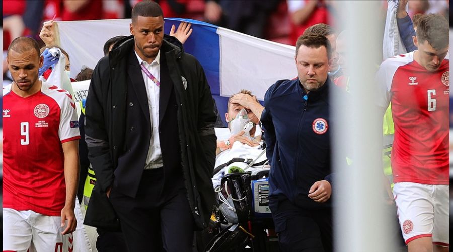 Kalp krizi geçiren Eriksen'e kötü haber