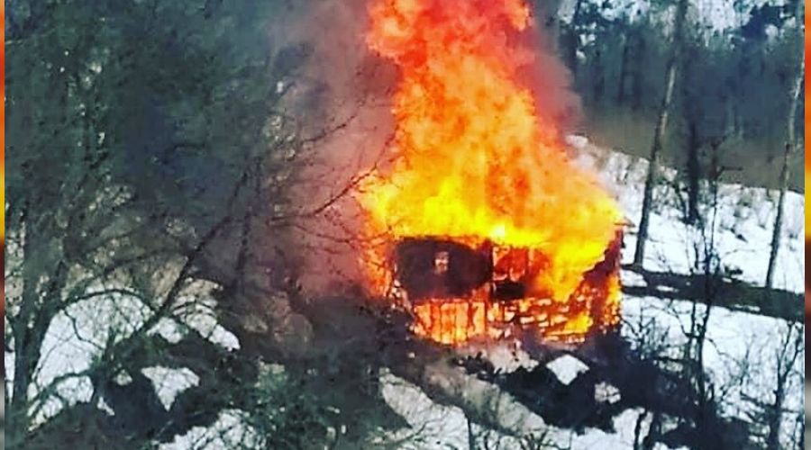 Kastamonu'da ev yandı: 1 ölü, 1 yaralı