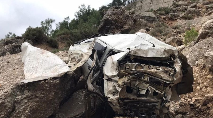 Kayıp olarak aranırken, cesedi 500 metrelik uçurumda bulundu