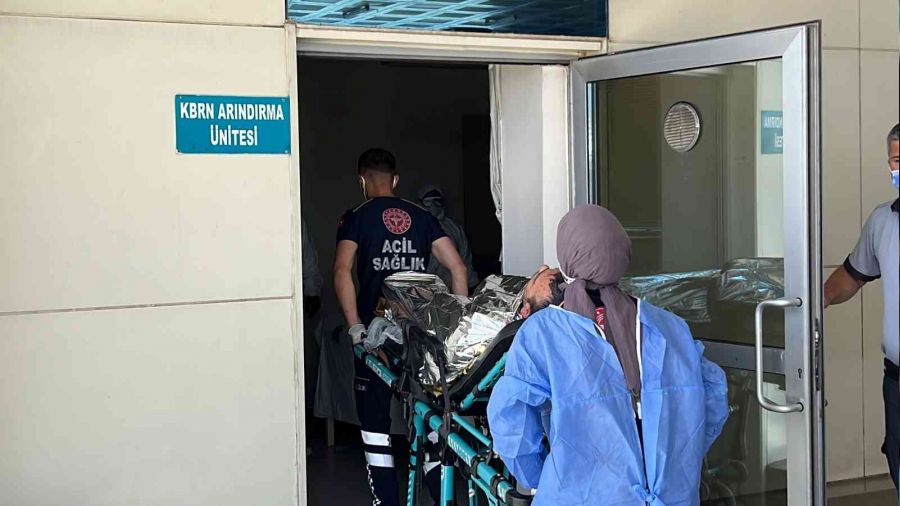 Kimyasal madde hastanelik etti
