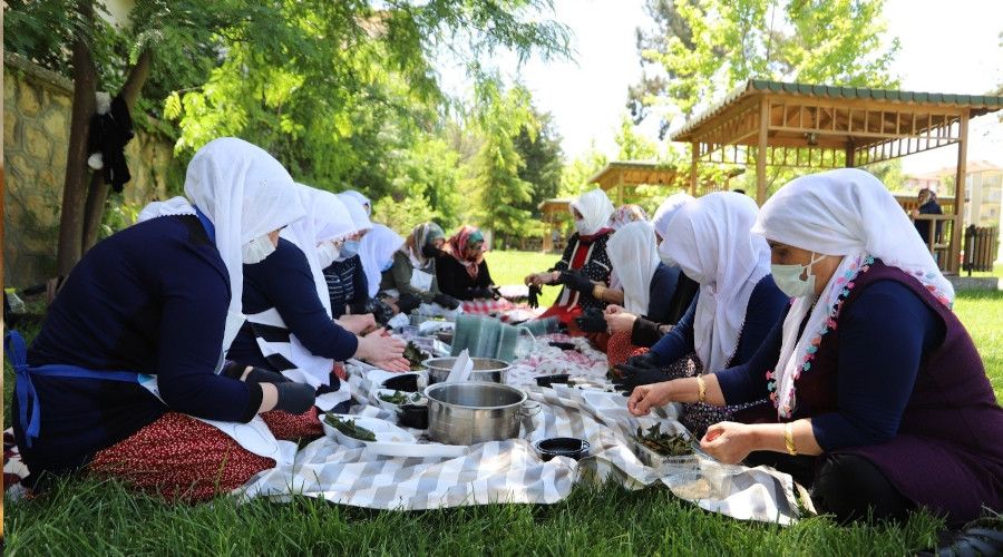 Kiraz yaprağı sarmasının satışı Türkiye'nin dört bir yanına yapılacak