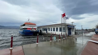 Kocaeli'de vapur seferleri iptal edildi