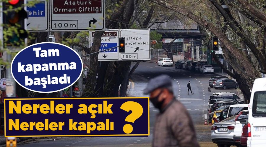 Nereler ak, nereler kapal?