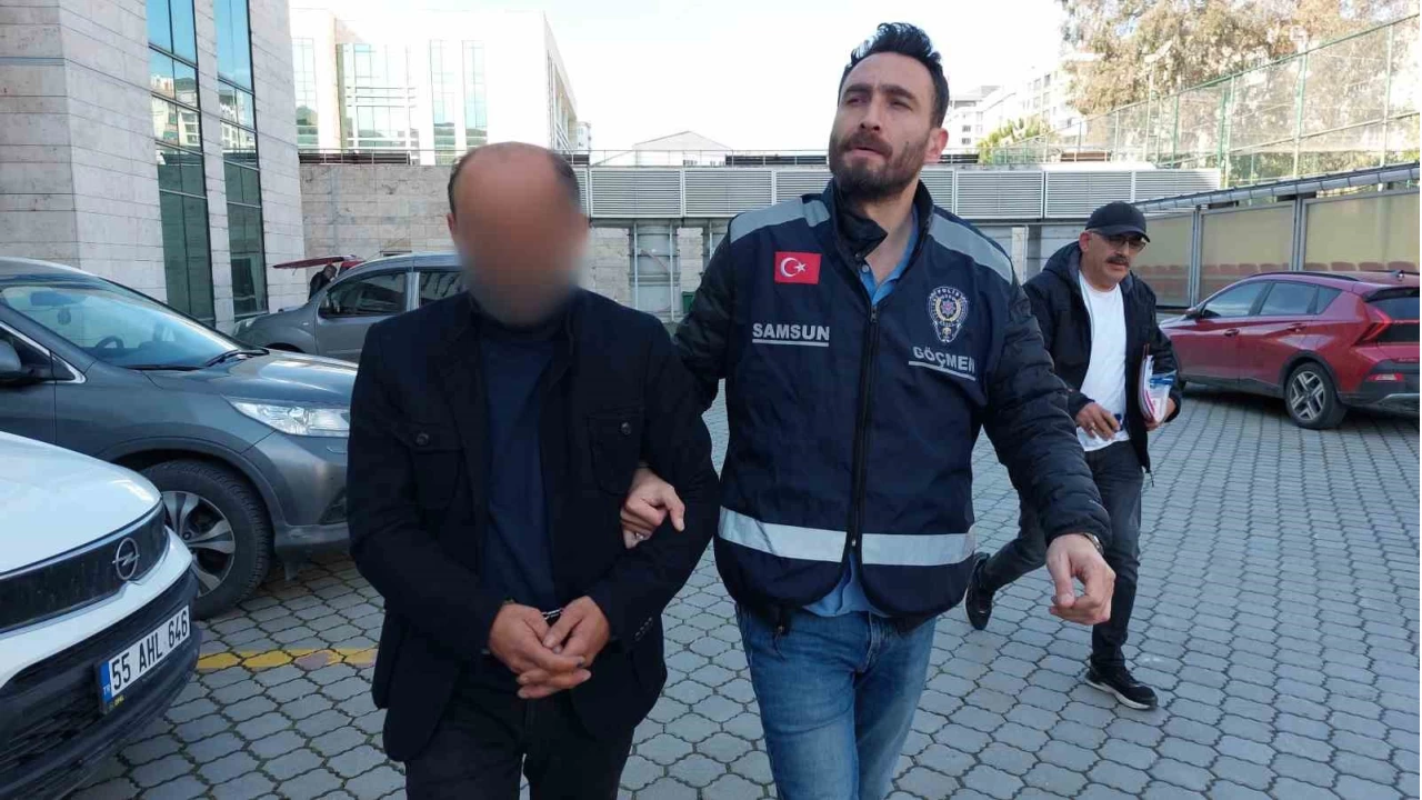 Özel taksici 10 kaçak göçmenle Samsun'da yakalandı