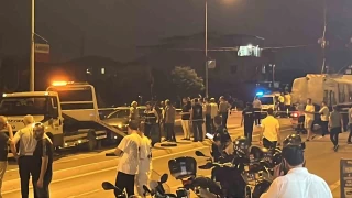 Polisten kaan motosiklet srcs kaza yapt: 1 l, 1 ar yaral