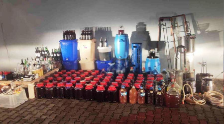 Sahte alkol üretimi patladı