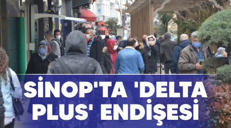 Sinop'ta 'delta plus' endiesi