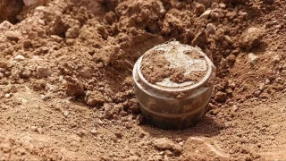 Terör örgütü YPG'nin ateşkese rağmen Halep kırsalında tuzakladığı mayınlar 5 can aldı