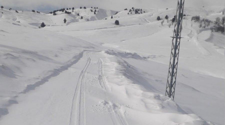 Tunceli'de 140 ky yolu ulama kapand