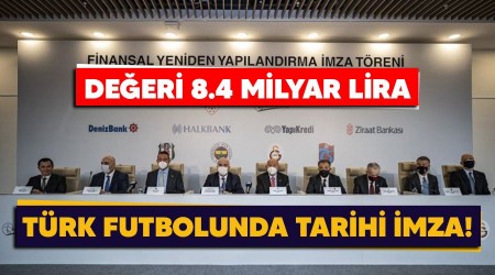 Türk futbolunda tarihi imza! Değeri 8.4 milyar lira