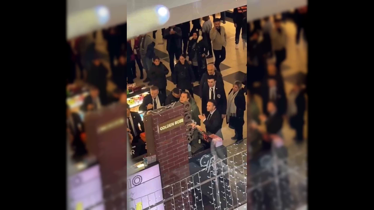 Ünlü sunucu Armağan Çağlayan AVM'de çalışanlara bağırdı