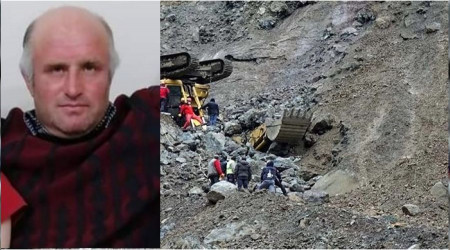 Uşak'taki taş ocağında feci ölüm