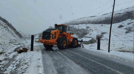 Van-Bahçesaray yolu ulaşıma kapatıldı