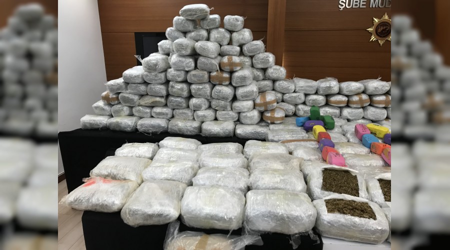 Yarım ton uyuşturucu ele geçirildi